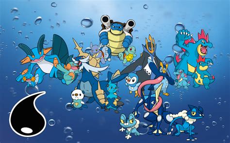 Water Type Pokemon Wallpaper