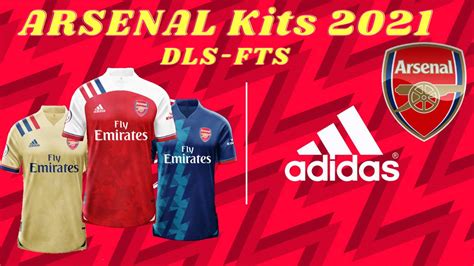 The kuchalana designed kits are also available but this year barely people like to use them in the game because the latest and fresh design according to 2021 has arrived. Arsenal New Kits 2021 DLS 20 Logo FTS | Mobile Game