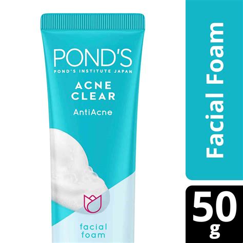 Ponds Facial Wash Acne Clear Anti Acne 50g Pabilisph
