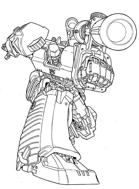 Cool brawny transformers coloring page printables. Megatron Coloring Page - Coloring Home