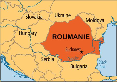 Carte De La Roumanie Voyages Cartes