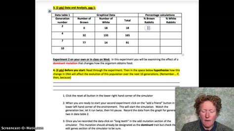 There isn't one particular way to build the continuum, or a right answer. 30 Natural Selection Simulation At Phet Worksheet Answers ...