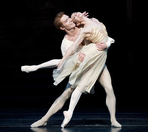 Royal Ballets Principals Alina Cojocaru And Johan Kobborg Photo By