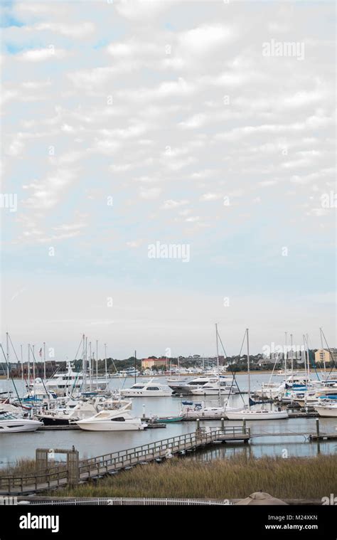 Charleston Boat Dock Hi Res Stock Photography And Images Alamy