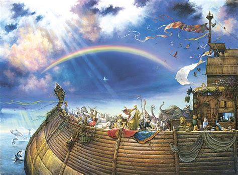 Magazines with animals in them or discuss the puzzle when it is done and read the part of the bible story where noah builds the ark. Noah's Ark, 1500 Pieces, SunsOut | Puzzle Warehouse