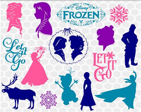 Disney Frozen svg bundle Elsa SVG Anna svg Olaf svg let it | Etsy