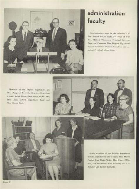 Explore 1959 Central High School Yearbook Evansville In