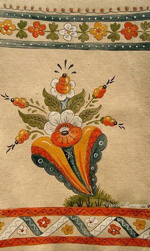 Updated on feb 17, 2021. Dala Flower Kurbits | Tatueringar | Scandinavian art, Norwegian rosemaling, Russian folk art