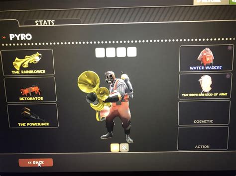 My Current Pyro Loadout Tf2