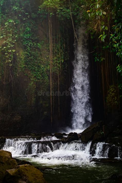 Waterfall Landscape Beautiful Hidden Sumampan Waterfall In Tropical