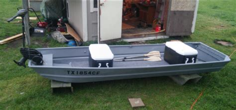 12 Jon Boat Mods And Weight Limit Questions Bass Boats Canoes