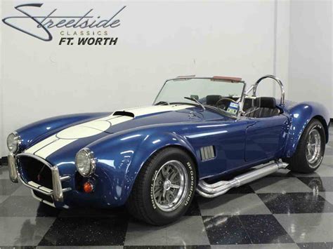 We have 249 cars for sale listed as replica shelby cobra, from just $14,990. 1966 Shelby Cobra Replica for Sale | ClassicCars.com | CC ...