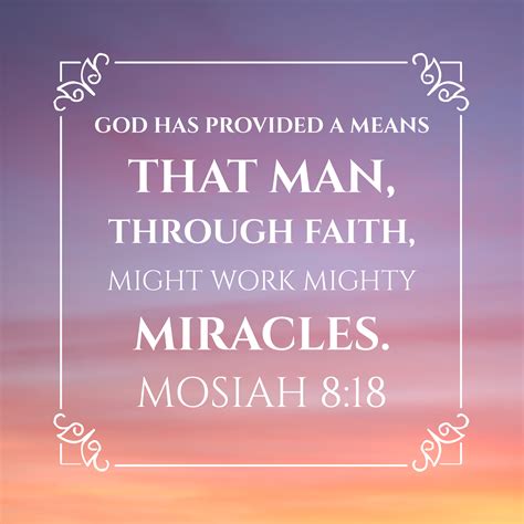 But salvation is a supernatural work of god that will always produce fruit. #ldsquotes #faith #miracles #bookofmormon | Miracle quotes ...