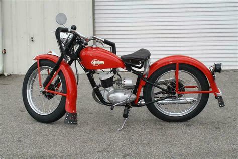 1959 Harley Davidson Hummer Motorcycle Front 34 151420