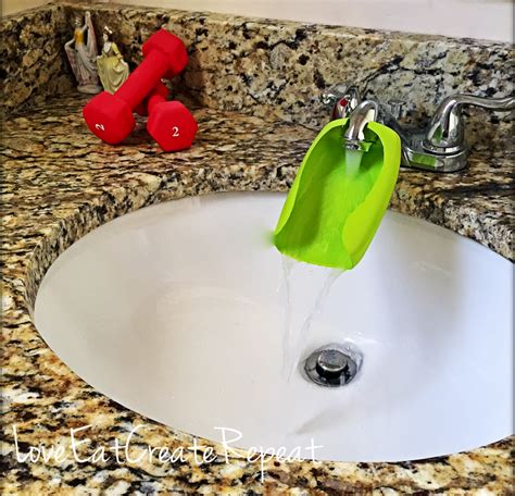 The Diy Faucet Extender Faucet Extender Shampoo Bottles Recycle