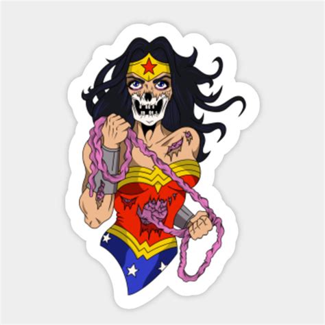 Wonder Woman Wonder Woman Sticker Teepublic