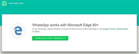 Usar Whatsapp Web En Microsoft Edge Windows 10 Taringa Images