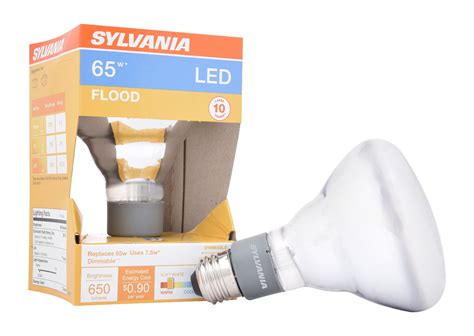Sylvania 65w Equivalent Br30 Led Light Bulb Dimmable Soft White 4