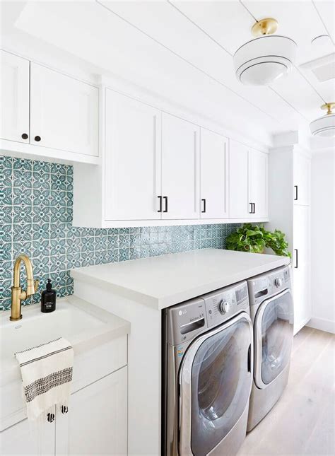 When we are talking about the modern laundry room decor, the functionality is the main purpose and a style is a second. Laundry Room Backsplash Ideas