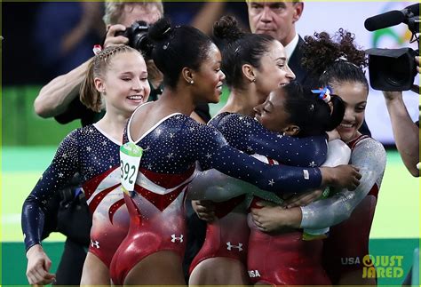 Usa Womens Gymnastics Team Wins Gold Medal At Rio Olympics 2016 Photo 3729857 Photos Just