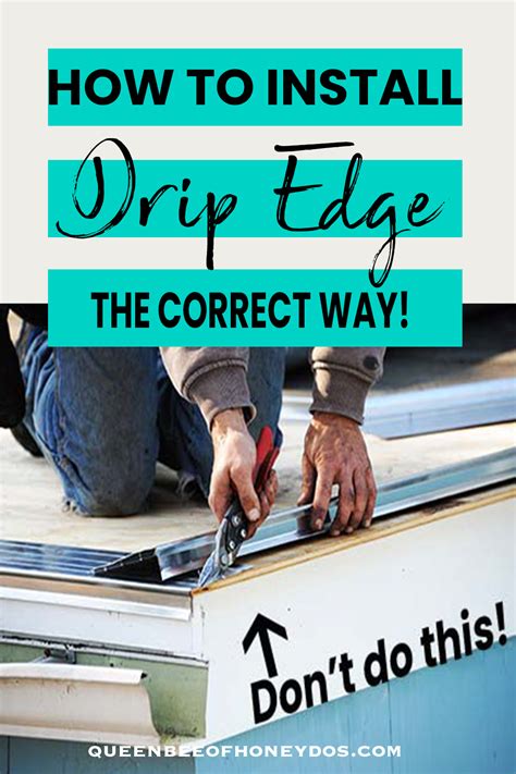 How To Install Drip Edge The Proper Way Drip Edge Roof Drip Edge