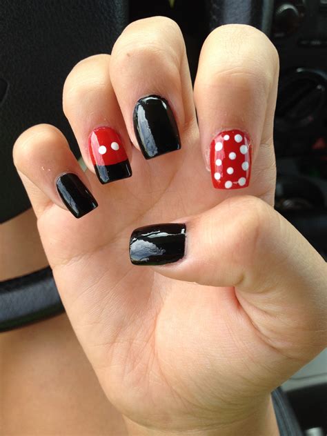 Cool Mickey Mouse Nail Art Pinterest References