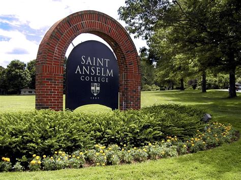 Saint Anselm College Campus Map Map