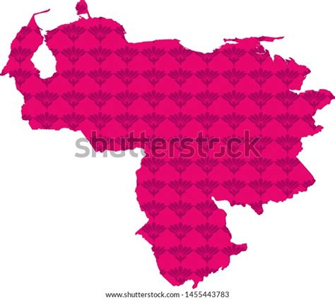Map Venezuela Vector Illustration Stock Vector Royalty Free
