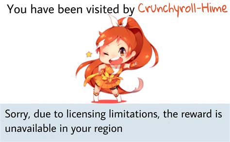 You Have Been Visited By Crunchyroll Hime If You See This Image While