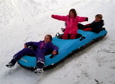 Ultimate Towable Snow Tube Sled Inflatable Sledding Tube Made In
