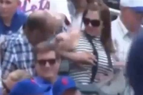 Footage Captures Man Groping Woman Next To Him At Baseball Game Daily