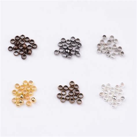 2mm Crimp Bead Findings Findings Crimps Riverside Beads