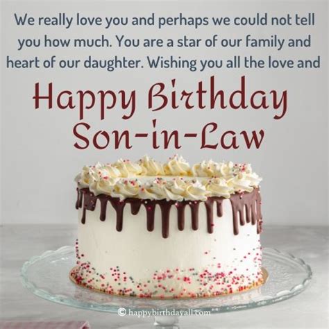 60 Best Happy Birthday Wishes For Son In Law With Images 057