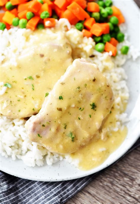 Slow Cooker Creamy Ranch Pork Chops Life In The Lofthouse