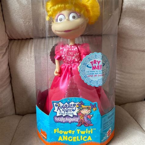 Mattel Toys Vintage 200 Mattel Rugrats In Paris Totally Angelica Flower Twirl Doll Poshmark