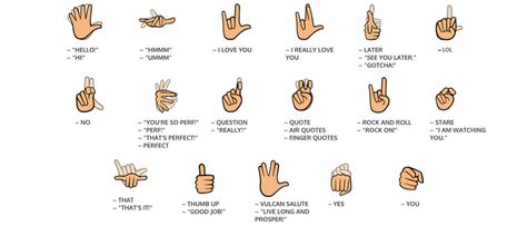These hand signs will help you say what you need to say in every situation possible simply by gesturing in a certain way. Signily keyboard brings sign language to the emoji ...