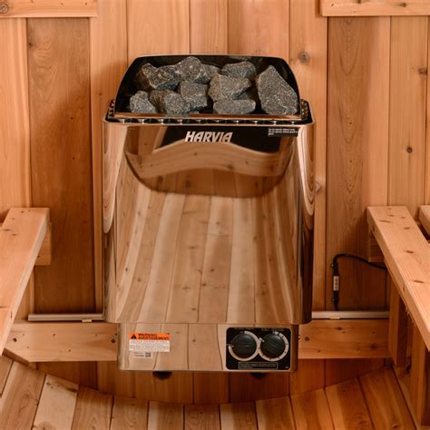 Almost Heaven Holton 2 Person Barrel Steam Sauna Delivery Only