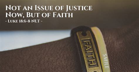 issue  justice    faith luke    jesus