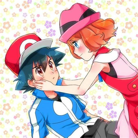 Ash Y Serena ♥ Satosereamourshipping Pokemon Pictures Pokemon Trainer Anime Kawaii Manga