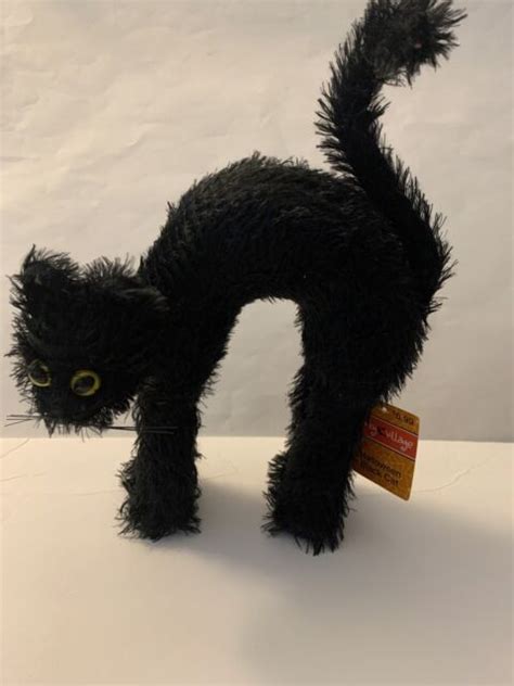 Scaredy Black Cat Styrofoam Ebay
