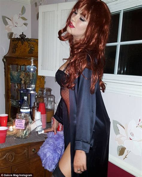 Ireland Baldwin Steps Out After Posing In Lingerie At Halloween Party