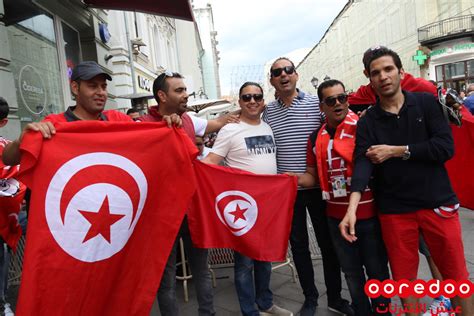 Ambiance Des Supporters Tunisiens à La Veille Du Match Tunisie Belgique