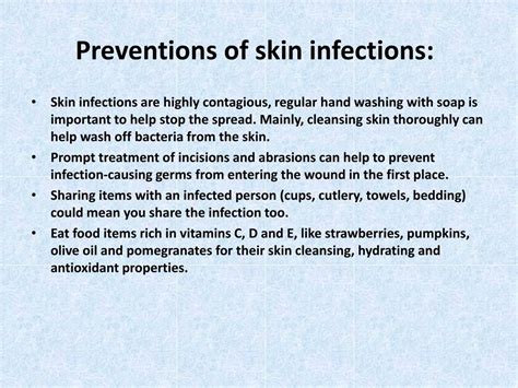 Ppt Skin Infection Causes Symptoms Treatment Prevention