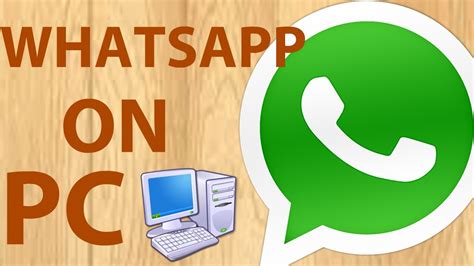 Whatsapp On Pc Without Bluestack Youtube
