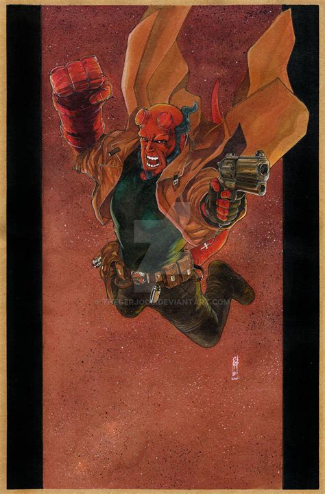 Hellboy By Thegerjoos On Deviantart