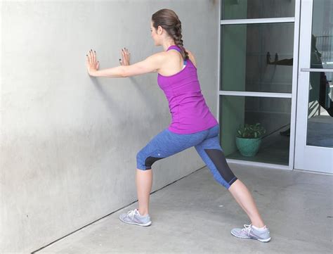 Wall Stretch Best IT Band Exercises POPSUGAR Fitness Photo 4