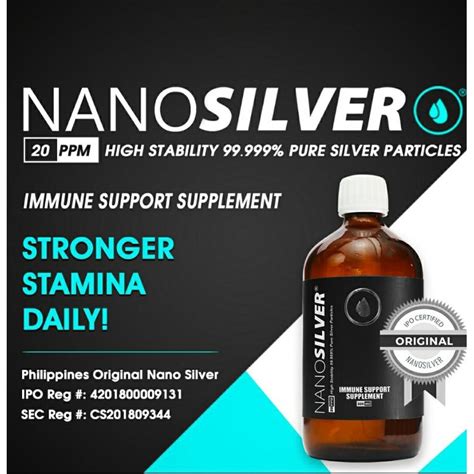 Nano Silver Original 500ml Shopee Philippines