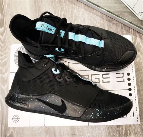 Release Date Nike Pg 3 Black Light Aqua •