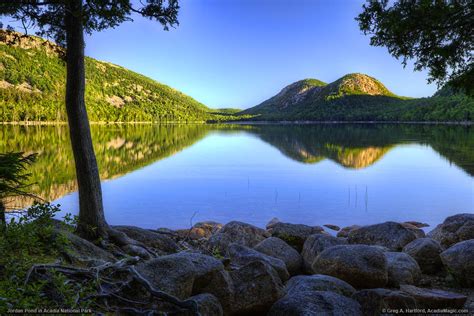 Jordan Pond And The Bubbles In Acadia National Park