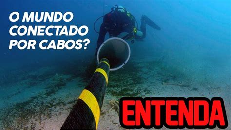 Os Cabos Submarinos O Mundo Todo Conectado Por Cabos Fibra Óptica